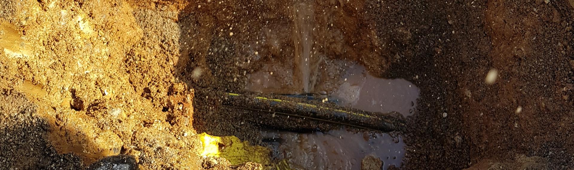Ricerca perdita su tubazione di acqua fredda