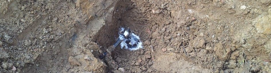 Ricerca di una dispersione su una tubazione gas